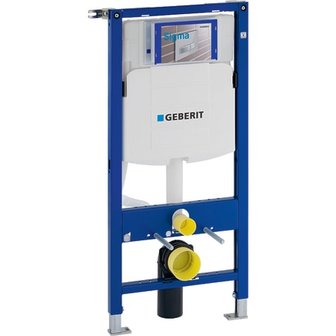 Geberit Duofix element UP 320 voor hang-wc, 112 cm, met Sigma inbouwspoelreservoir 12 cm Incl. muurbevestiging (111.305.00.5) 