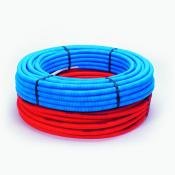 100 meter Begetube - Frankische ALPEX BUIS 16 x 2 VOOR CV EN SANITAIR MET BESCHERMMANTEL blauw