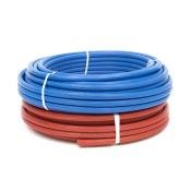 50 meter Begetube - Frankische ALPEX BUIS voorge&icirc;soleerd 6 mm blauw 20 x 2 VOOR CV EN SANITAIR  