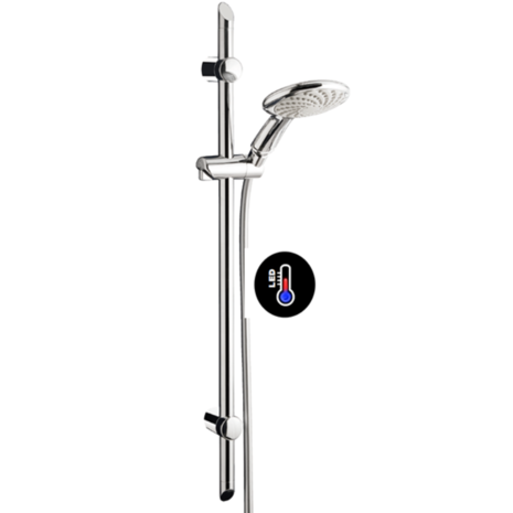 SHOWER SET OSCAR LED TIME C4