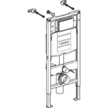 Geberit Duofix element UP 320 voor hang-wc, 112 cm, met Sigma inbouwspoelreservoir 12 cm Incl. muurbevestiging (111.305.00.5)